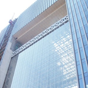 Price of Exterior Building Aluminium Profile Window Glass Curtain Wall