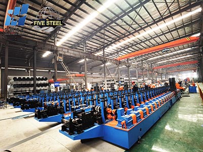 Warmly celebrate the successful launch of Dongpeng Boda Steel Pipe Group’s “galvanized aluminum-magnesium steel pipe, U Channel” production line