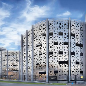 Aluminum Perforated Wall Panel Facade Manufacturer