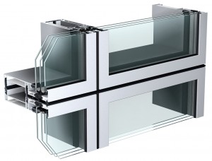 Thermal Break sliding Aluminum Casement Window Door Double Glazed Windows