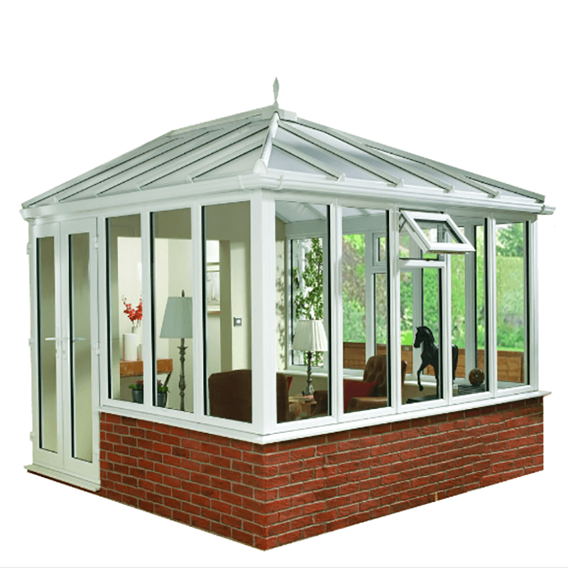 Heat Insulation Sound Proof Aluminum Sunroom Aluminium Glass House Prices