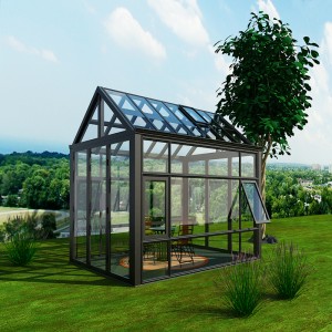 High-Quality Customized Aluminum Glass House Winter House Sunroom