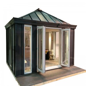 Outdoor Sunroom Glass House Aluminium Glasshouses